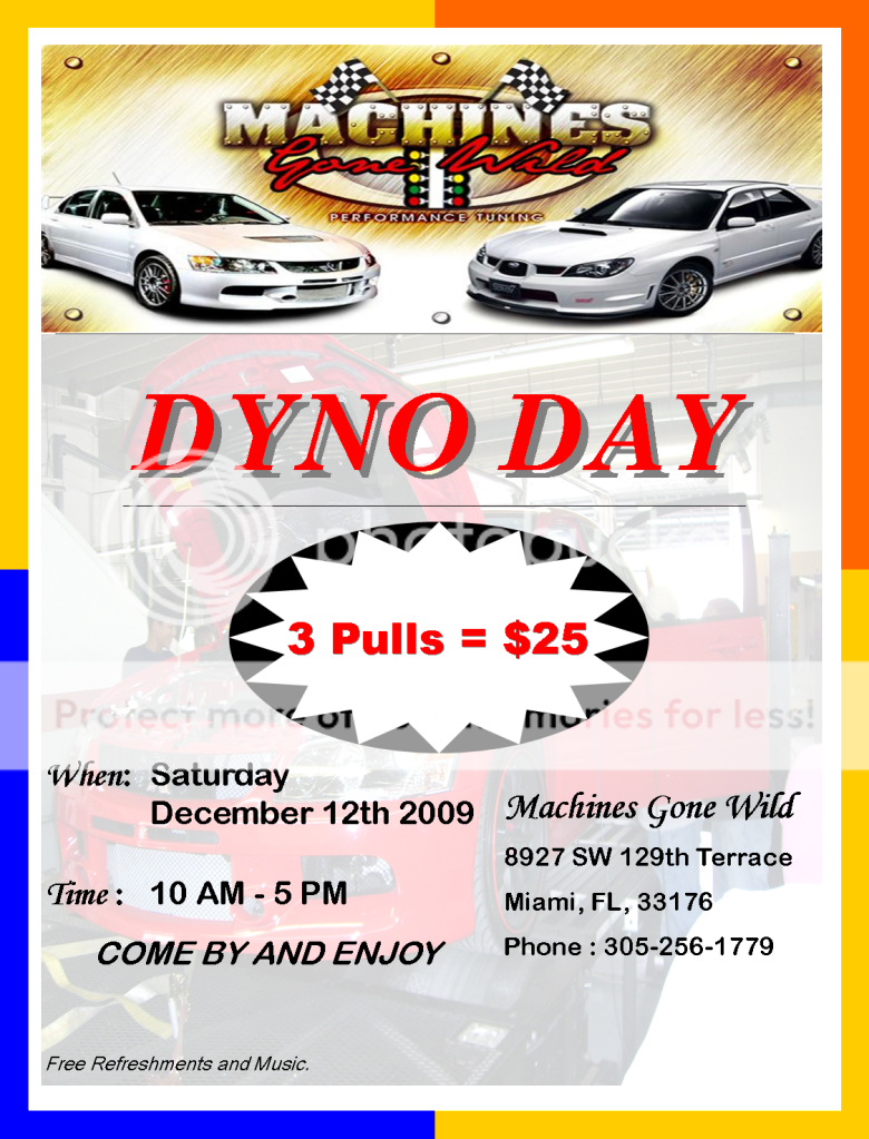 Machines Gone Wild (DYNO DAY) NASIOC